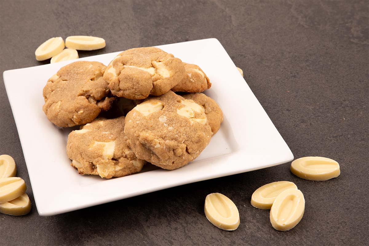 Chai Spice & White Chocolate Cookies