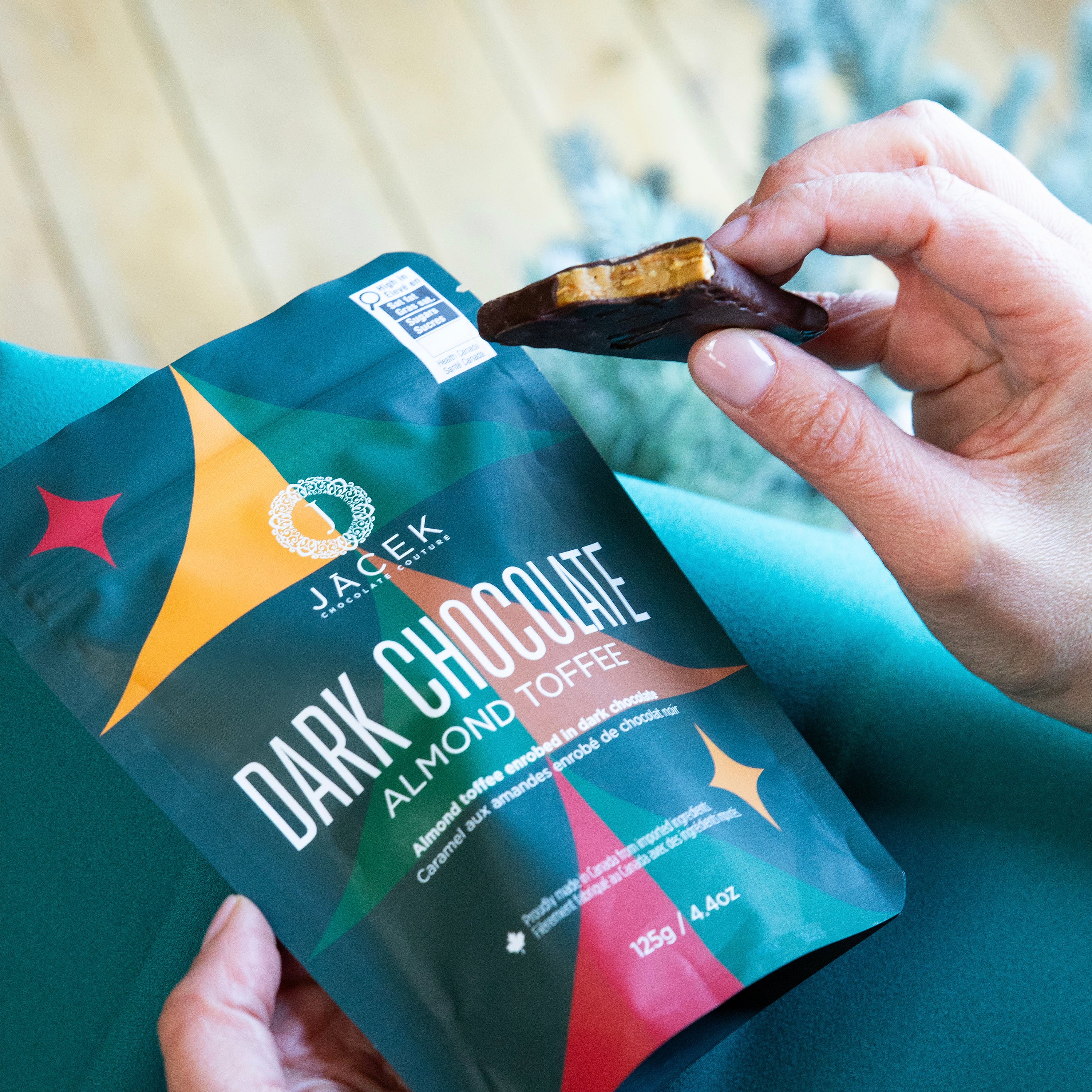 Image of Dark Chocolate Almond Toffee