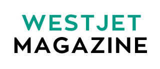 WestJet magazine logo.